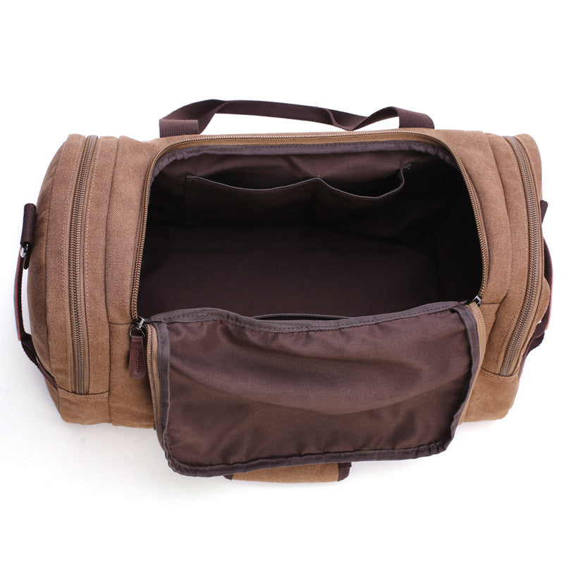 Versatile Travel Canvas Bag for Students and Travelers - Addison Foster